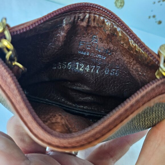 EUC Fendi Pequin Purse Charm / Coin Purse - Picture 6 of 14